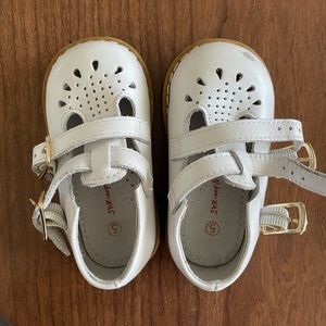 Shrimp & Grits Kids T-Strap Mary Janes